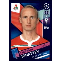 Sticker 373 - Vladislav Ignatyev - Lokomotiv Moskva