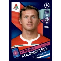 Sticker 377 - Aleksandr Kolomeytsev - Lokomotiv Moskva