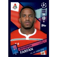 Sticker 381 - Jefferson Farfan - Lokomotiv Moskva