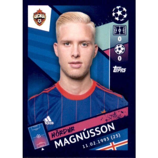 Sticker 387 - Hörour Magnusson - CSKA Moskau