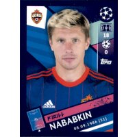 Sticker 388 - Kirill Nababkin - CSKA Moskau