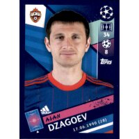 Sticker 395 - Alan Dzagoev - CSKA Moskau