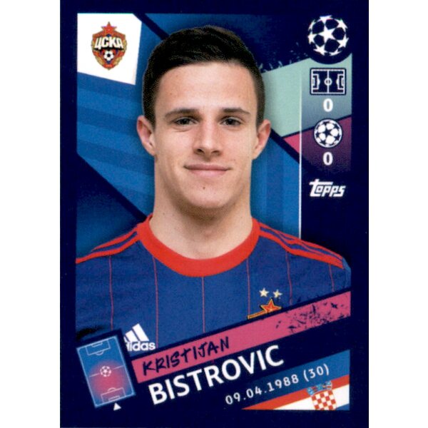 Sticker 396 - Kristijan Bistrovic - CSKA Moskau