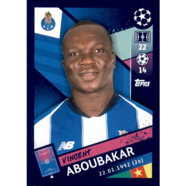 Sticker 420 - Vincent Aboubakar - FC Porto