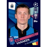 Sticker 453 - Hans Vanaken - Club Brugge