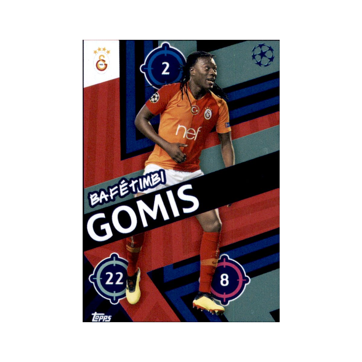 Sticker 462 Bafetembi Gomis Galatasaray As 0 79