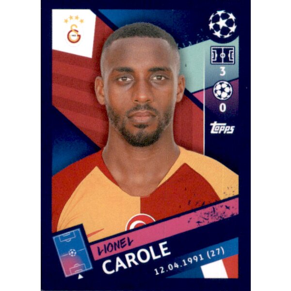 Sticker 467 - Lionel Carole - Galatasaray AS