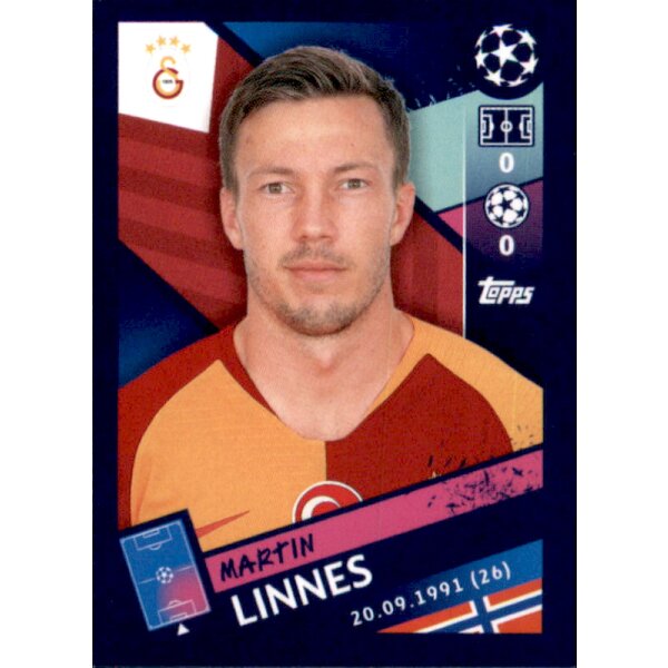 Sticker 468 - Martin Linnes - Galatasaray AS