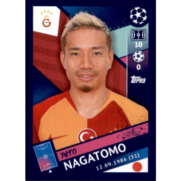 Sticker 469 - Yuto Nagatomo - Galatasaray AS