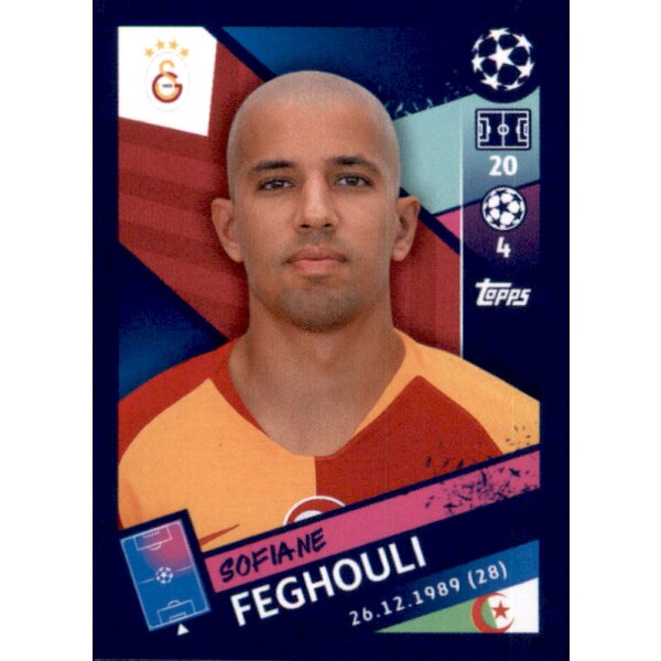 Sticker 473 - Sofiane Feghouli - Galatasaray AS