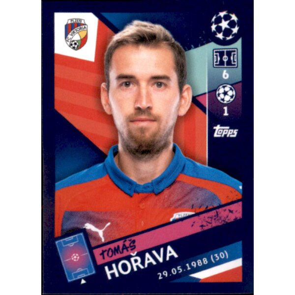 Sticker 490 - Tomas Horava - FC Viktoria Plzen