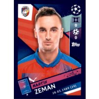 Sticker 491 - Martin Zeman - FC Viktoria Plzen