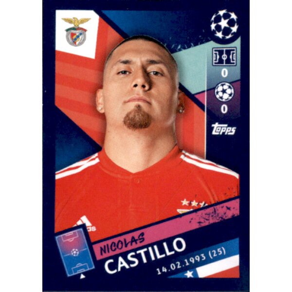 Sticker 510 - Nicolas Castillo - SL Benfica