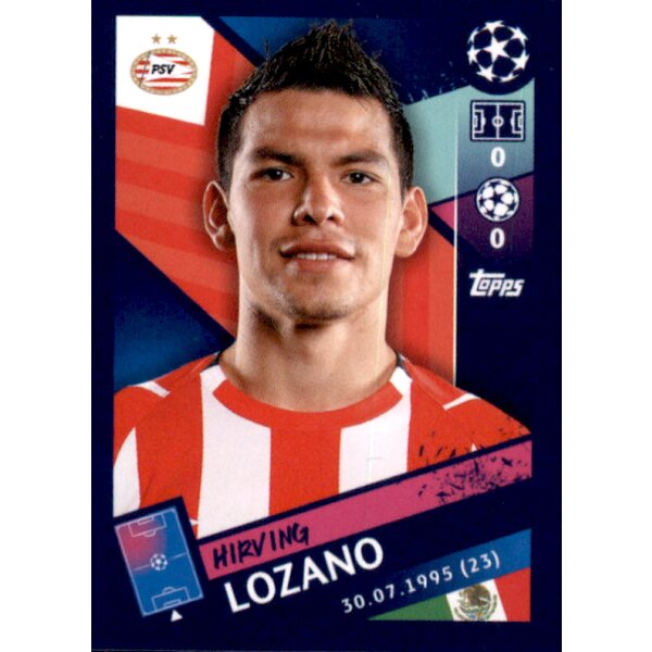 Sticker 528 - Hirving Lozano - PSV Eindhoven