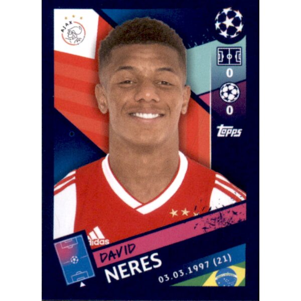 Sticker 541 - David Neres - AFC Ajax