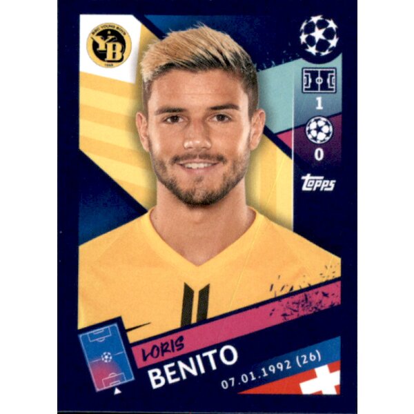 Sticker 550 - Loris Benito - BSC Young Boys