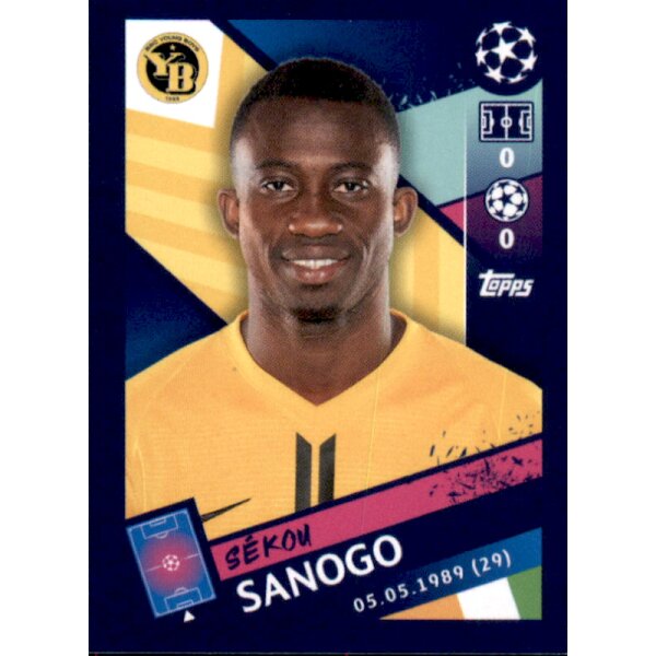 Sticker 552 - Sekou Sanogo - BSC Young Boys