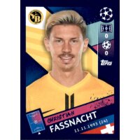 Sticker 554 - Christian Fassnacht - BSC Young Boys