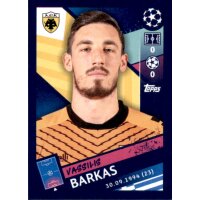 Sticker 580 - Vasilis Barkas - AEK Athens