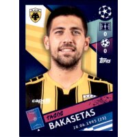 Sticker 589 - Tasos Bakasetas - AEK Athens