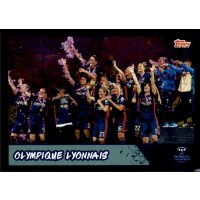 Sticker 595 - Olympique Lyonnais - 17/18 Winners - Womens...