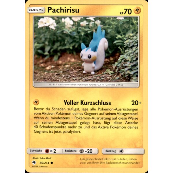 80/214 Pachirisu - Echo des Donners - Deutsch