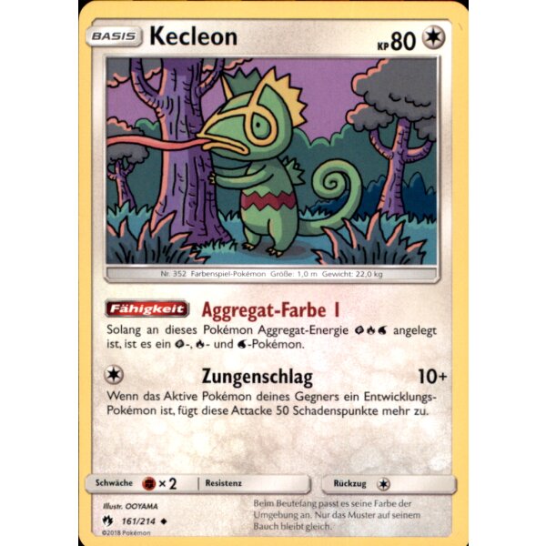 161/214 Kecleon - Echo des Donners - Deutsch