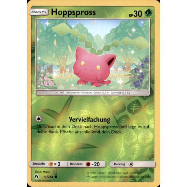 11/214 Hoppspross  - Reverse Holo - Deutsch