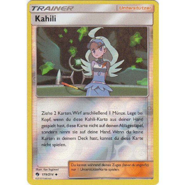 179/214 Kahili  - Reverse Holo - Deutsch