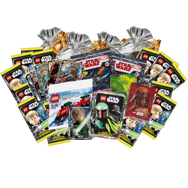 Star Wars - Trading Cards + Figuren Adventskalender 2018 - 24 Überraschungen!