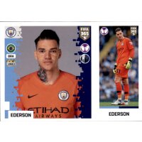 Sticker 48 a/b - Ederson - Manchester City