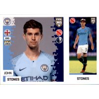 Sticker 52 a/b - John Stones - Manchester City