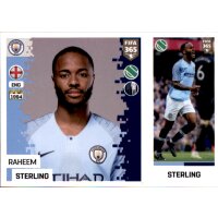 Sticker 61 a/b - Raheem Sterling - Manchester City