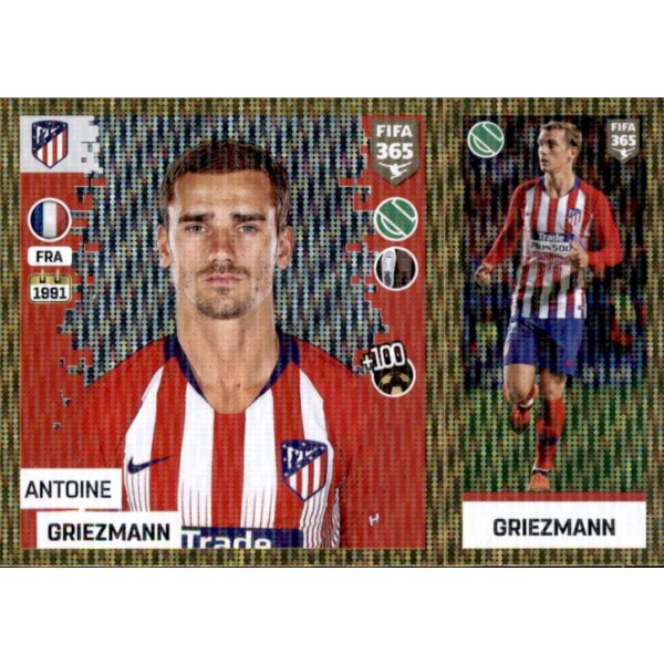 Sticker 78 a/b - Antoine Griezman - Atlético de Madrid