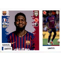 Sticker 82 a/b - Samuel Umtiti - FC Barcelona