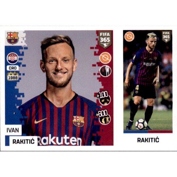 Sticker 89 a/b - Ivan Rakitic - FC Barcelona