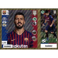 Sticker 95 a/b - Luis Suarez - FC Barcelona