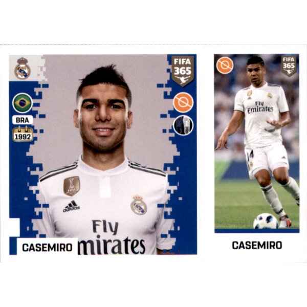 Sticker 106 A/b - Casemiro - Real Madrid CF, 0,39