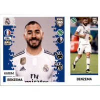 Sticker 111 a/b - Karim Benzema - Real Madrid CF