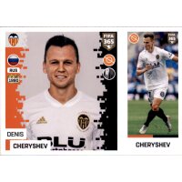 Sticker 122 a/b - Denis Cheryshev - FC Valencia