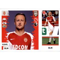 Sticker 133 a/b - Kamil Glik - AS Monaco