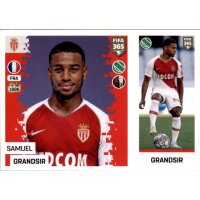 Sticker 140 a/b - Samuel Grandsir - AS Monaco