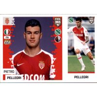 Sticker 142 a/b - Pietro Pellegri - AS Monaco