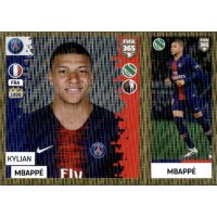 Sticker 157 a/b - Kylian Mbappe - Paris Saint-Germain