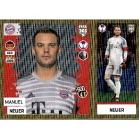 Sticker 160 a/b - Manuel Neuer - FC Bayern München