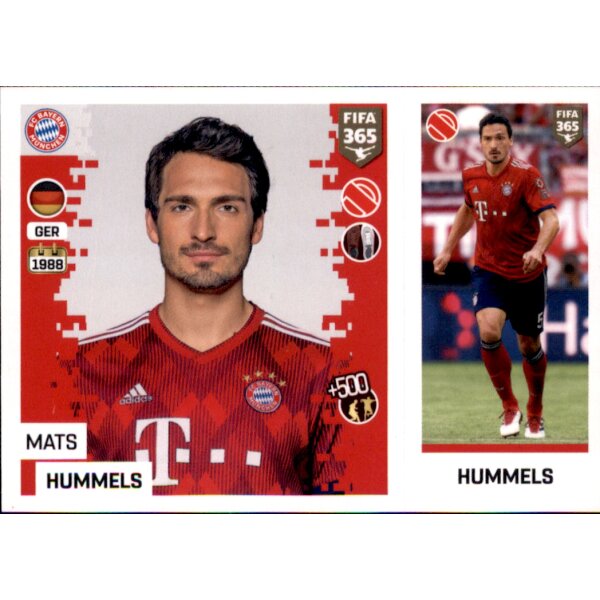 Sticker 161 A/b - Mats Hummels - FC Bayern München, 0,39