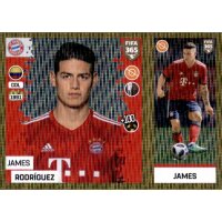 Sticker 172 a/b - James Rodriguez - FC Bayern München