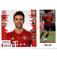 Sticker 174 a/b - Thomas Müller - FC Bayern...