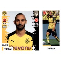 Sticker 179 a/b - Ömer Toprak - Borussia Dortmund