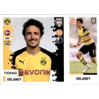 Sticker 185 a/b - Tohomas Delaney - Borussia Dortmund